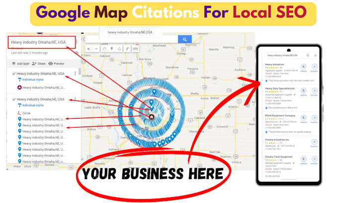 Gig Preview - Do 22000 google maps citation for local SEO gmb ranking