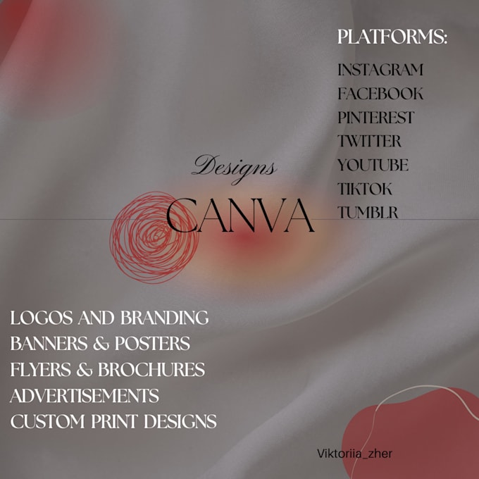 Gig Preview - Create a canva design, template for social media etc