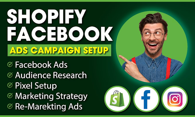 Gig Preview - Be boost your shopify sales with tailored facebook and instagram ads strategies