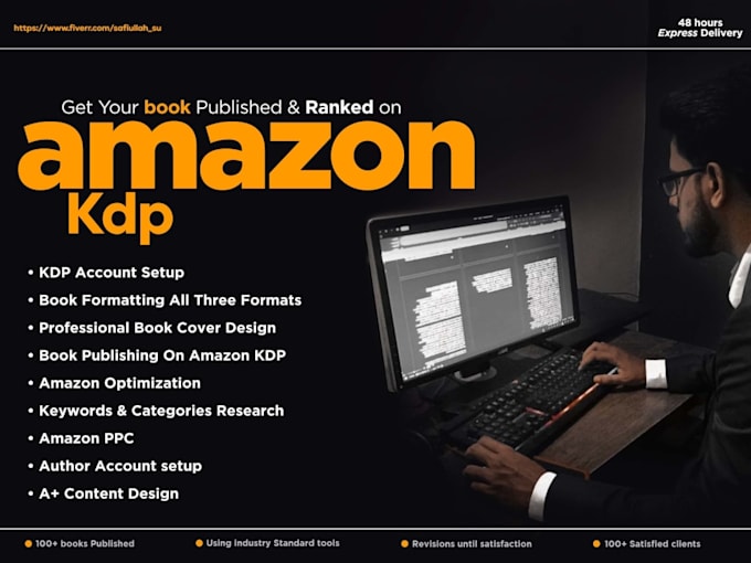 Gig Preview - Format your ebook, paperback, and hardcover for amazon KDP, kindle, ingramspark