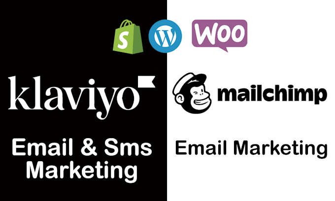 Gig Preview - Do your mailchimp and klaviyo email marketing