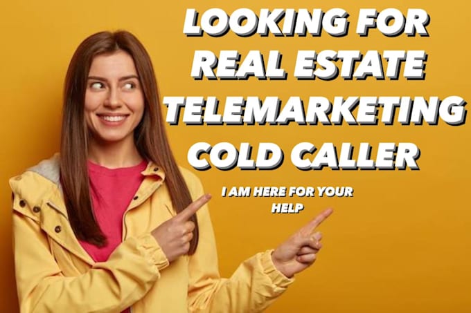 Gig Preview - Do cold calling, appointment setting, telemarketing and real estate cold caller