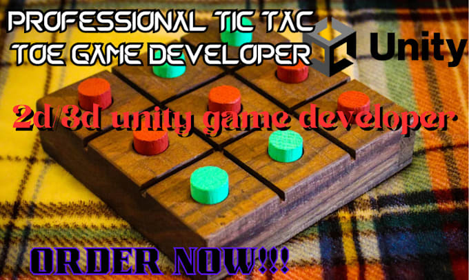 Gig Preview - Develop custom tic tac toe game with 2d strategy game for you