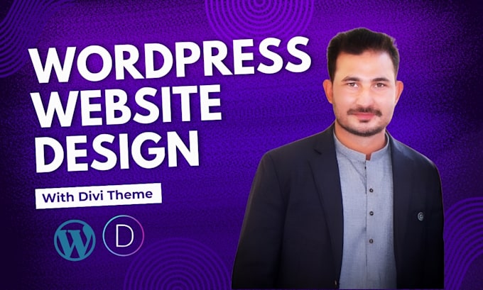 Gig Preview - Build a modern, responsive divi wordpress website or landing page