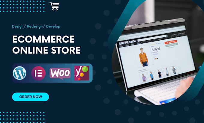 Gig Preview - Create a professional ecommerce store for your business