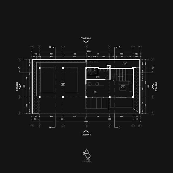 Gig Preview - Be your architect, draftsman for house plans, 2d floor plan