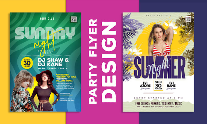 Gig Preview - Design an outstanding club flyer, party flyer or event flyer