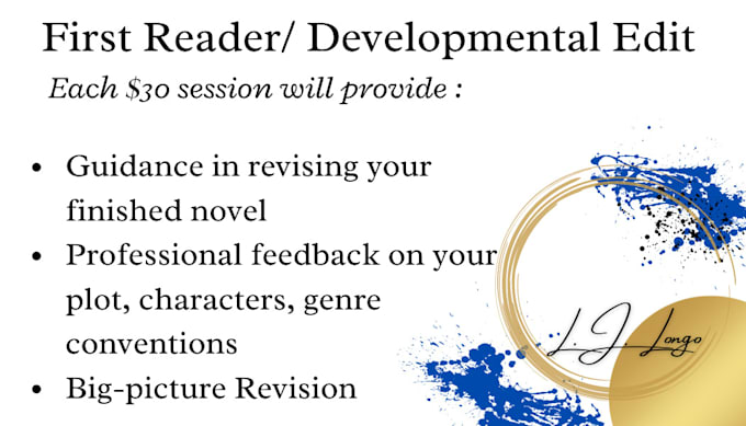 Gig Preview - Evaluate your novel to sharpen and refine your narrative