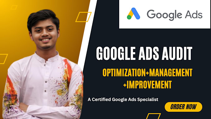 Gig Preview - Audit and optimize google ads adwords PPC campaigns