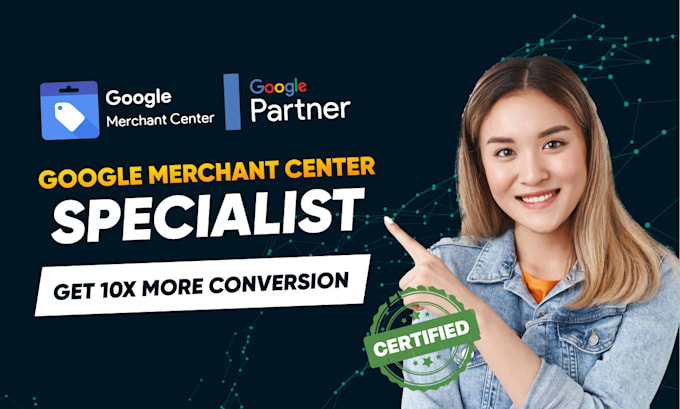 Gig Preview - Upload product google merchant center with details