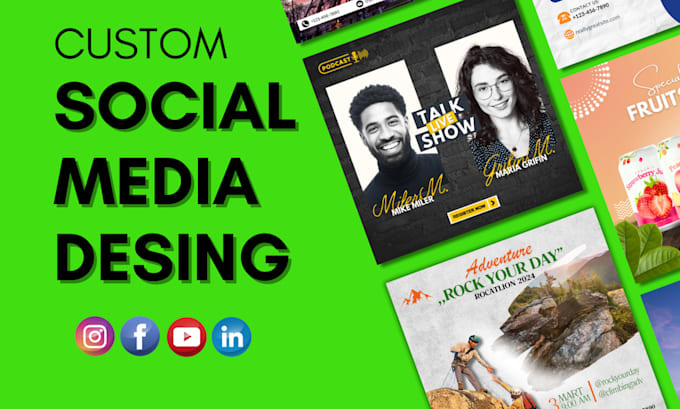 Gig Preview - Design professional social media banner, post, creative ads