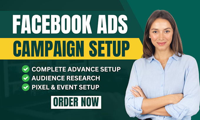 Gig Preview - Setup profitable facebook ads campaign, instagram advertising, fb ads campaign