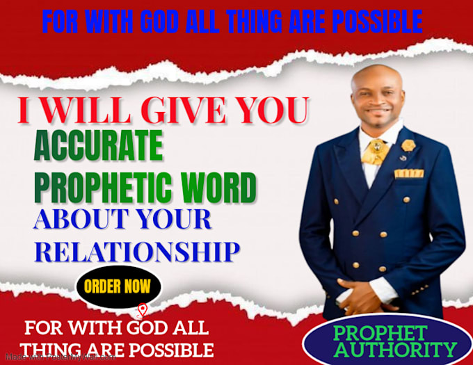 Gig Preview - Give you powerful prophetic word about your relationship