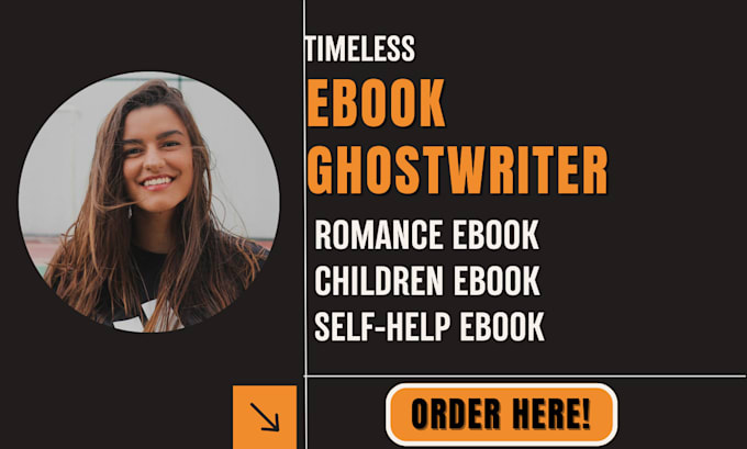 Gig Preview - Ghostwrite 30k words children book, christian book, romance, memoir fiction book