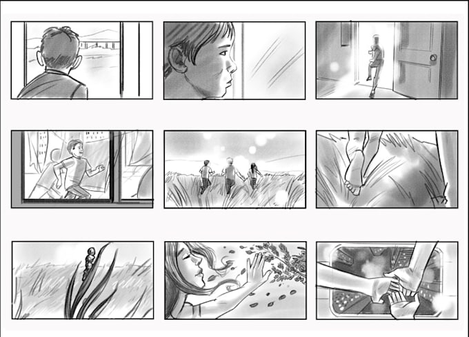 Gig Preview - Make quality storyboard for you