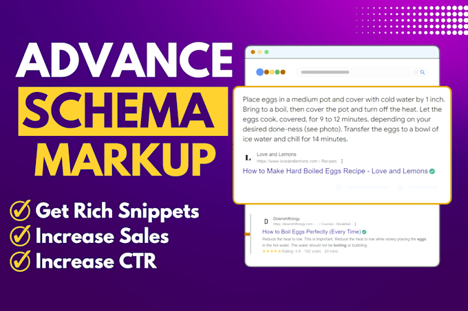 Gig Preview - Setup schema markups for rich snippets on wordpress website