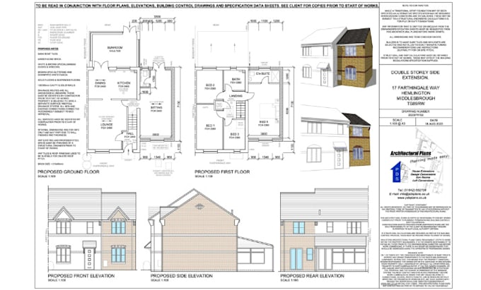 Gig Preview - Do permit drawings in house addition, deck, kitchen addition, garage