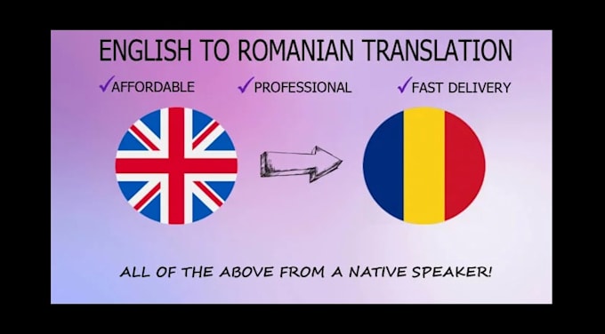 Bestseller - professionally translate your context from english to romanian