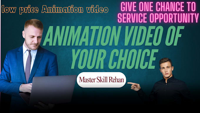 Gig Preview - Design high quality animation cartoon video