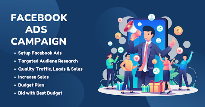 Gig Preview - Setup expert facebook ads campaign and shop