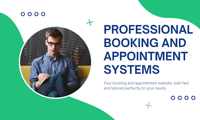 Gig Preview - Create a professional booking or appointment website for your business