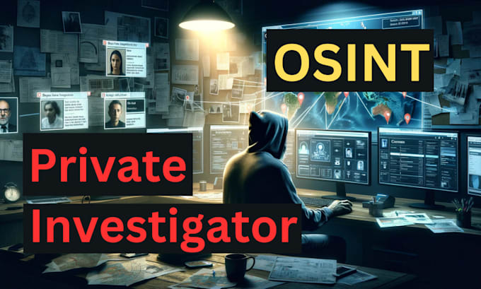 Gig Preview - Be online private investigator osint and forensics on any target