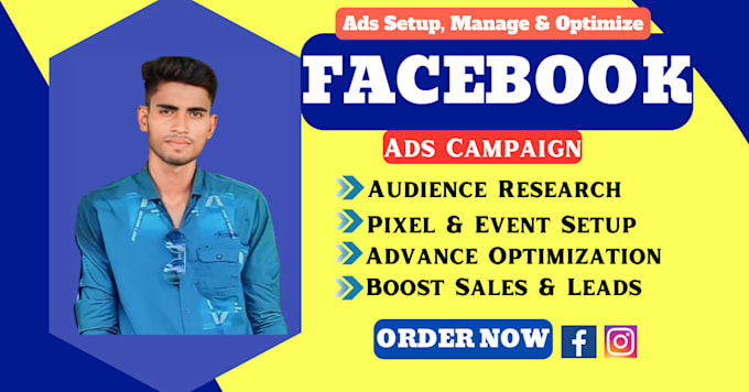 Gig Preview - Do facebook ads campaign, instagram ads or leads and sales