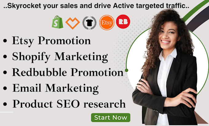 Gig Preview - Etsy and shopify store promotion, pinterest marketing boost etsy sales