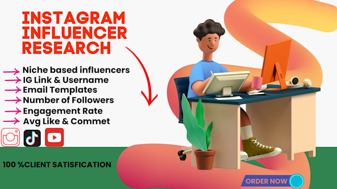 Gig Preview - Find best instagram influencer for influencer marketing