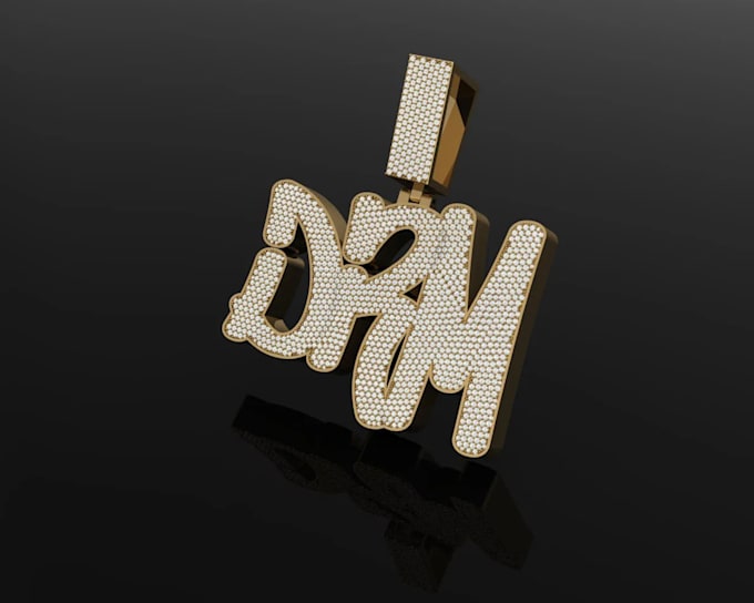 Gig Preview - Design custom 3d cad jewelry for 3d printing and 360 render