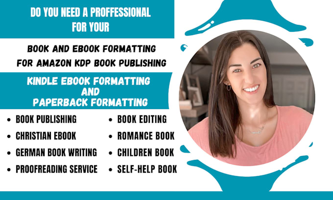 Gig Preview - Do book proofreading, book editing and formatting, developmental book editor