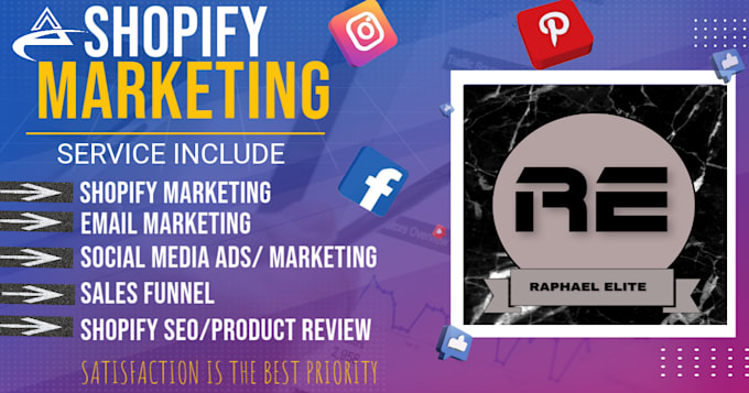 Gig Preview - Do shopify marketing, ecommerce marketing, website promotion,boost shopify sales