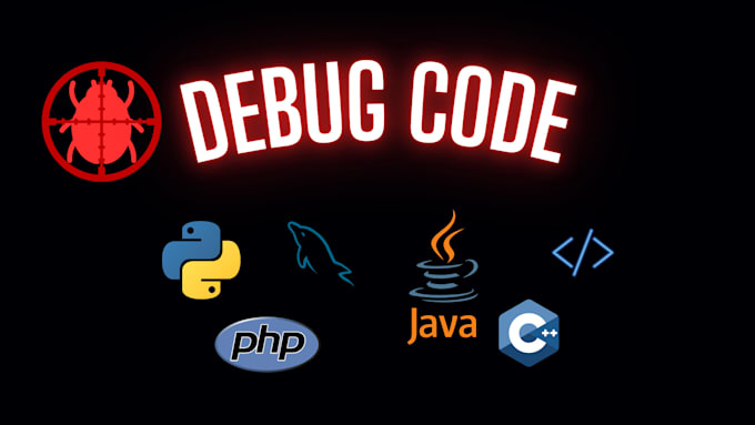 Gig Preview - Do support and debugging of code in python, java, c