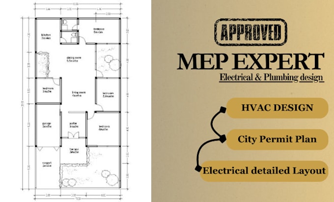 Gig Preview - Draw architecture drawing or blueprints revit for city permit