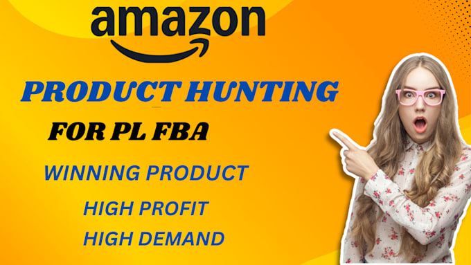 Gig Preview - Do expert amazon fba product hunting