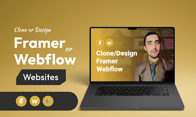 Gig Preview - Be your expert to design or develop framer or webflow website