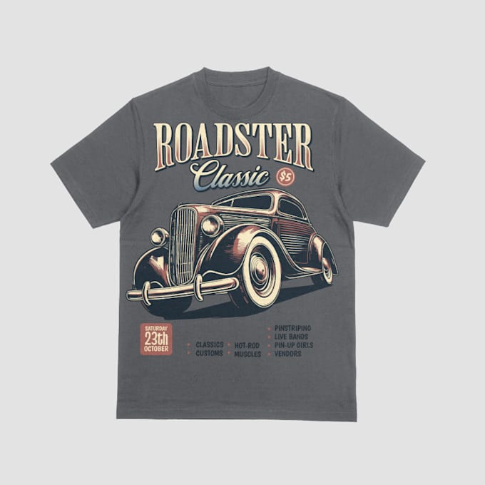 Bestseller - cool designs with vintage look, the best for a classic streetwear tee,