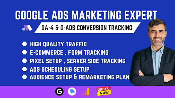 Gig Preview - Organise professional google ads adwords PPC campaign