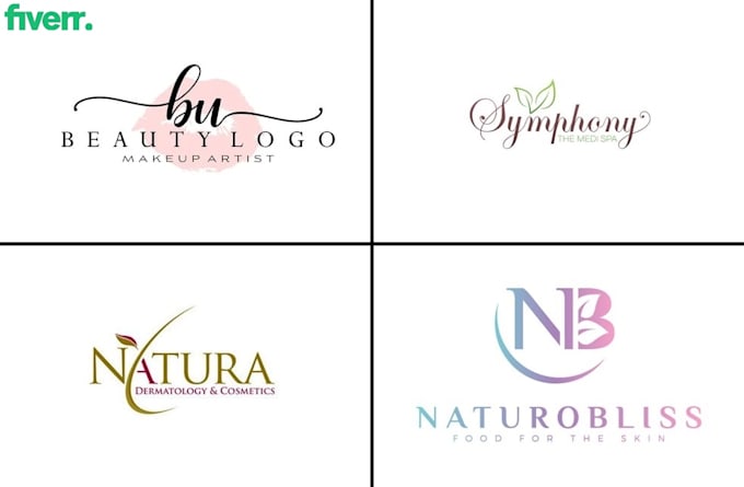 Gig Preview - Create a skincare cosmetic and product logo design in 24 hours