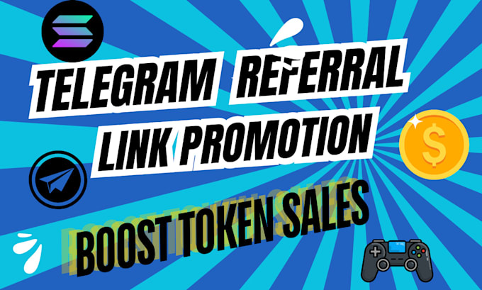 Gig Preview - Hit 5m crypto investors to pump solana token sales with referral link promotion