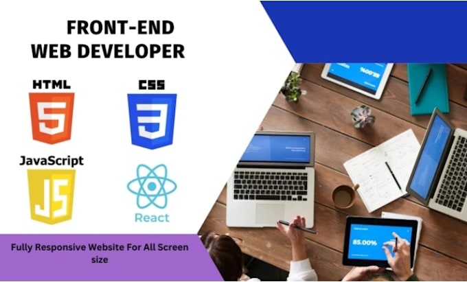 Gig Preview - Frontend web developer specializing in HTML, CSS, javascript