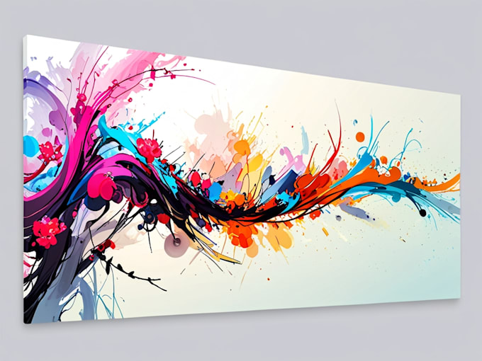 Gig Preview - Do amazing artistic digital abstract art prints