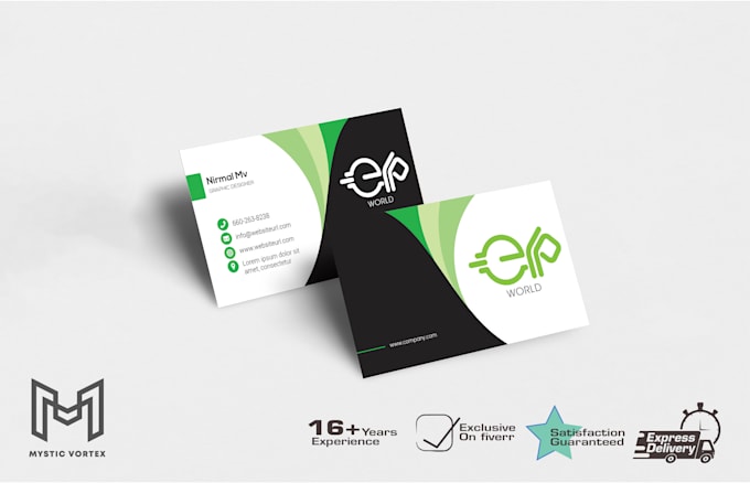 Gig Preview - Do all types of business card and logo design