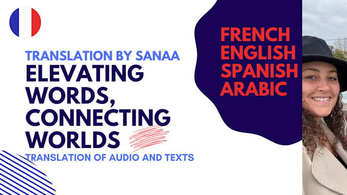 Bestseller - professionnally translate english spanish arabic to french audio and text