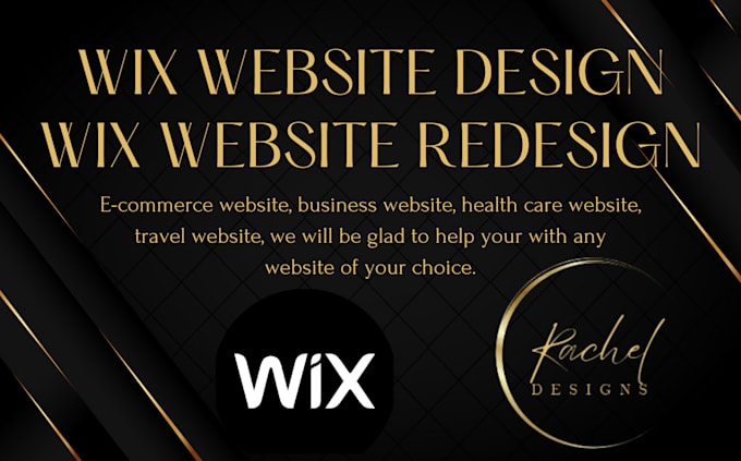 Gig Preview - Design or redesign wix website for your business