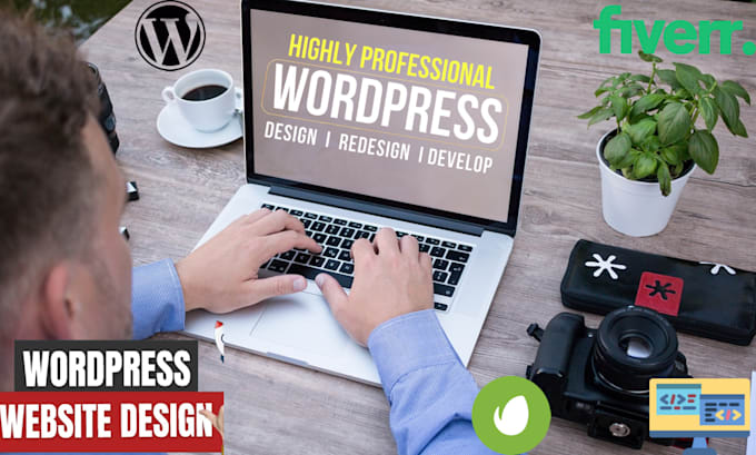 Gig Preview - Build wordpress website, wordpress blog, website development