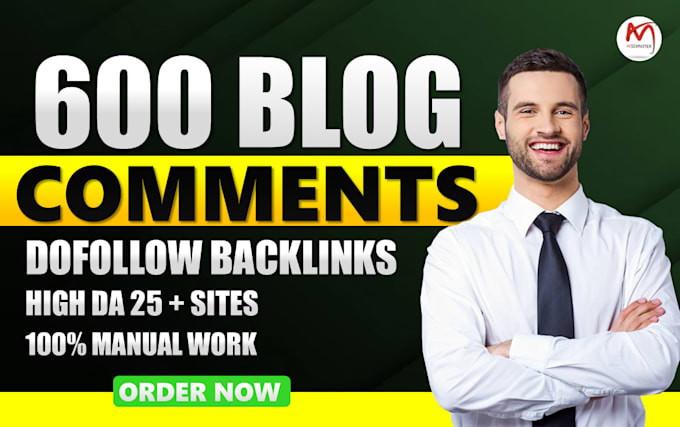 Gig Preview - Create 600 high quality blog comments authority SEO backlinks