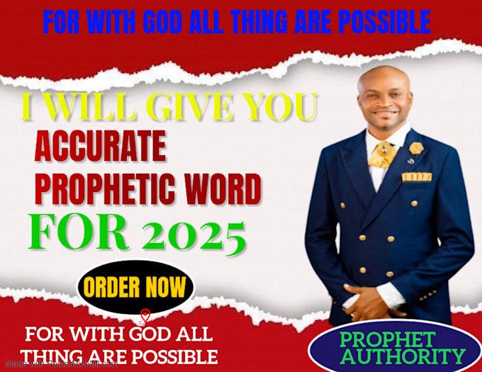 Bestseller - give you accurate prophetic word for 2025