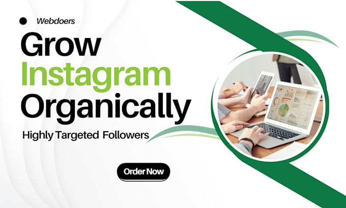 Gig Preview - Do super fast organic instagram growth to grow organic followers