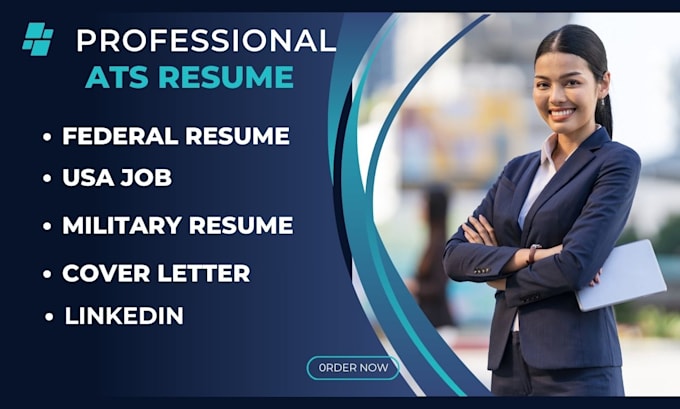 Gig Preview - Provide tailored federal resume writing for usajobs